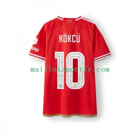 Maillot de Foot Benfica Lisbonne Orkun Kokcu 10 Domicile 2023/24
